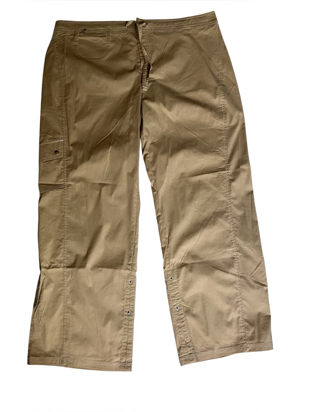 Men's Tan Casual Cargo Pants - Lightweight Everyday Wear